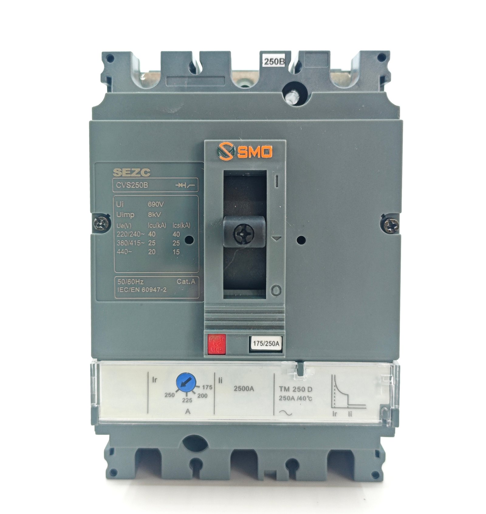 MCCB CVS series, 3P, 250A