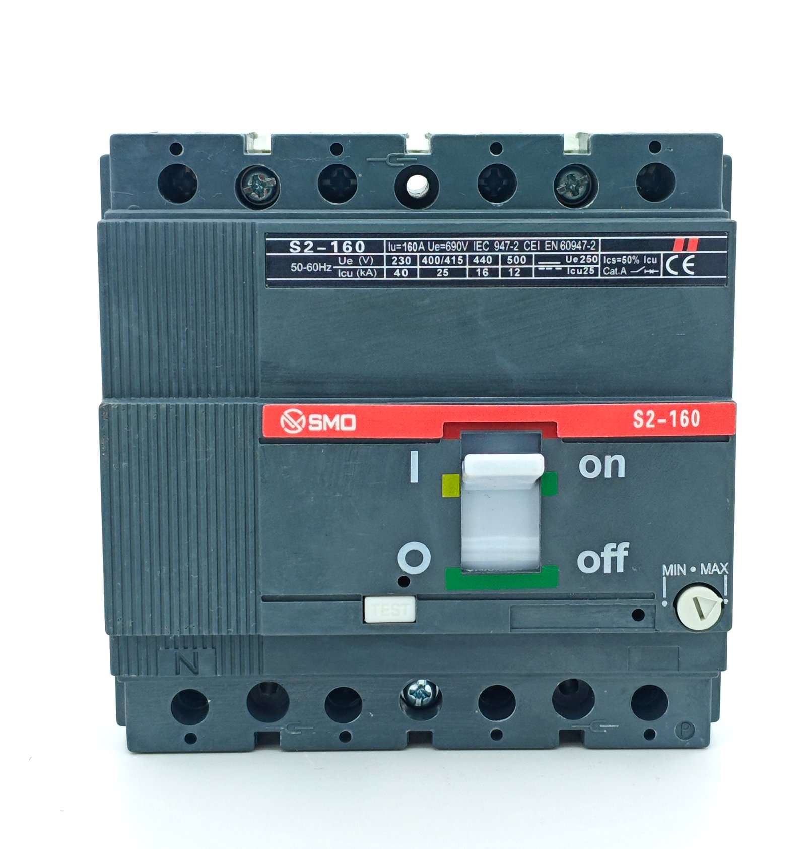 MCCB TSACE ISOMAX series s2-160 4P