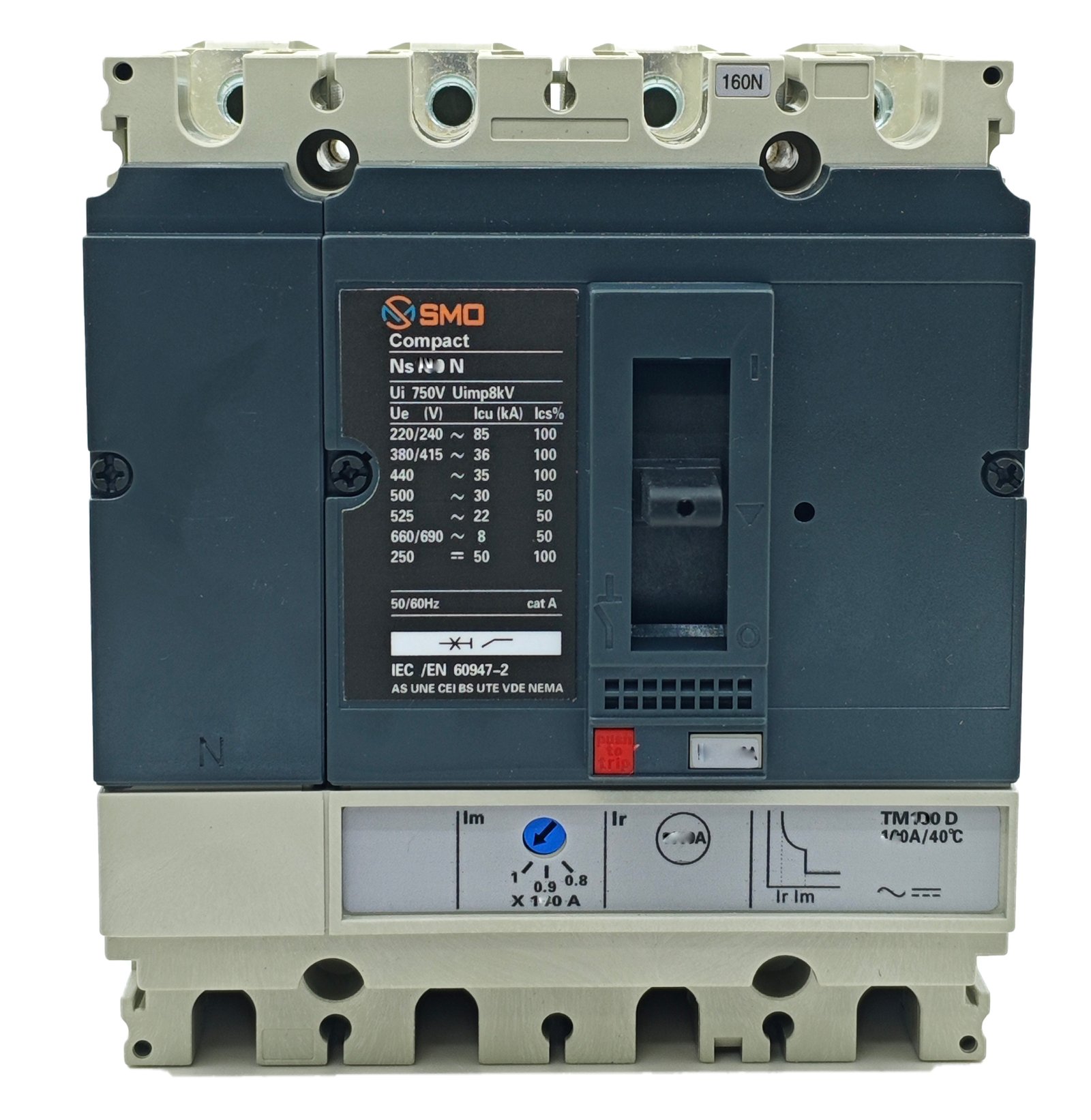 MCCB NS series 4P 100N