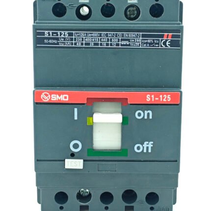 MCCB TSACE ISOMAX series s1-125 3P