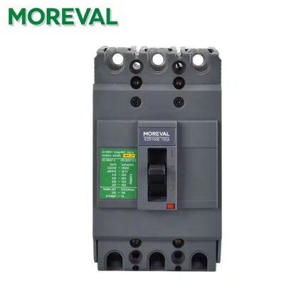 3P 100A 100E EZC type MCCB moulded case circuit breaker