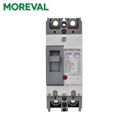 Replacement for LS ABS 102b 2P 60A/75A/100A Molded Case Circuit Breaker (MCCB) - 2 Pole 100AF 25kA