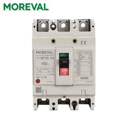 SHOUKE NF-CW 125A 3P MCCB | Direct Replacement Thermal-Magnetic Circuit Breaker
