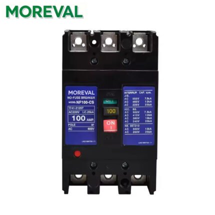 SKS NF100-CS 3P 80A MCCB, Thermal Magnetic, 18kA, 380/440V, 50/60Hz, CE Certified