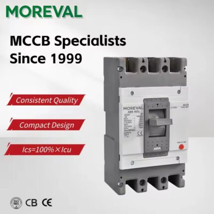 Replacement for LS ABN/ABS/ABE Series 3P MCCB, 250A/300A/350A/400A, Molded Case Circuit Breaker for Motor Overload Protection & Main Electrical Switch